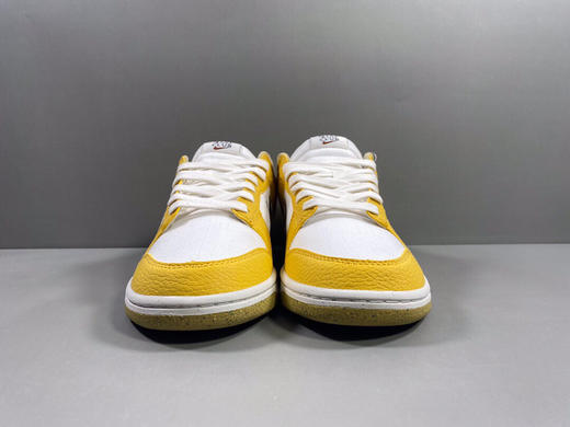 秋季特惠💰450 NK Dunk Low Retro SENN "SunClub" 可回收材料 白黄 商品图5