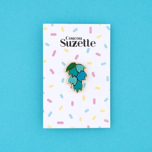 北京仓｜Coucou Suzette-Flower Power-紫藤 胸针［法国设计师］ 商品图3