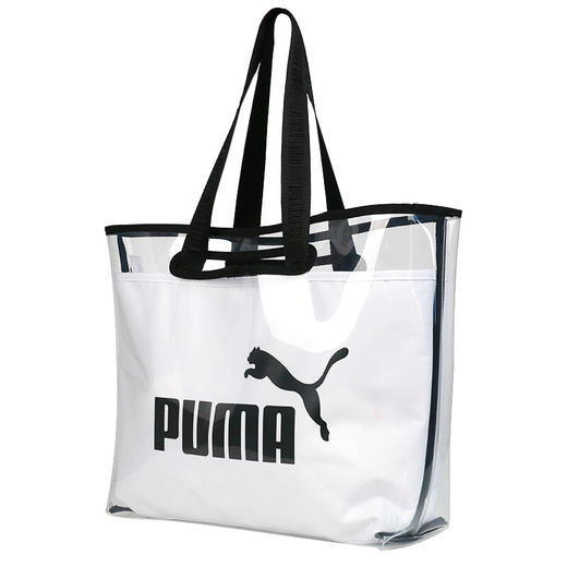 彪马PUMA女包手提包2022新款时尚单肩包斜挎包大容量手拎包ins风网红透明果冻包 076116-02/01果冻包 均码 商品图0