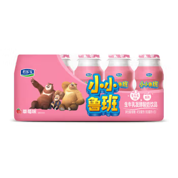 君乐宝小小鲁班营养乳酸菌1*8*5*90ml(草莓）