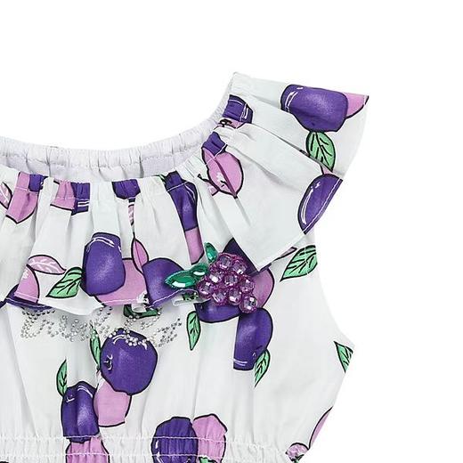 非质量问题不退换哦~Franch cat 紫葡萄连衣裙 商品图2