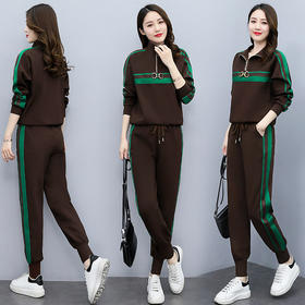 秋季新款，时尚休闲两件套套装HR-GJC6206