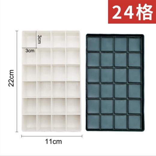软盖水粉颜料盒24格36格保湿明密封盒便携式水彩丙烯调色盒美术专业绘画塑料颜料盒大容量1个 商品图3