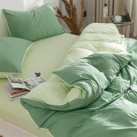 园园亲选南通家纺顶柔双面弹针织透气四件套！双面针织透气吸汗不易褶皱