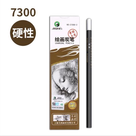 马利炭画铅笔美术生素描速写特软性碳笔玛丽马力绘画硬性黑白色高光绘画笔中性炭画铅笔画画1支 商品图8