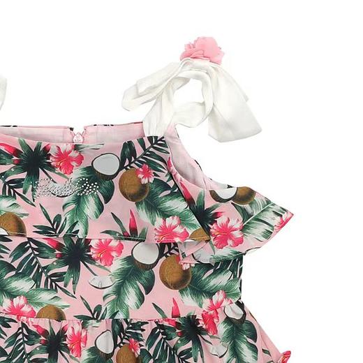 非质量问题不退换哦~Franch cat 热带度假吊带裙 商品图2