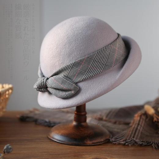 LYX-FW154010新款英伦时尚名媛气质贝雷帽 商品图7