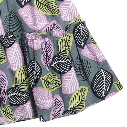 非质量问题不退货哦~Franch cat 紫色树叶连衣裙 商品图2