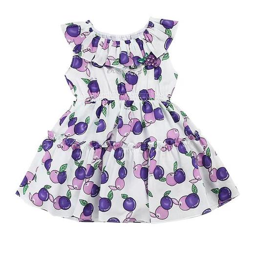 非质量问题不退换哦~Franch cat 紫葡萄连衣裙 商品图0