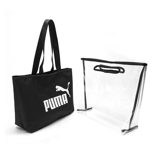 彪马PUMA女包手提包2022新款时尚单肩包斜挎包大容量手拎包ins风网红透明果冻包 076116-02/01果冻包 均码 商品图9