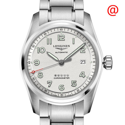 LONGINES 表带颜色:银色,表盘颜色:银色男士石英表 L38104736 商品图0