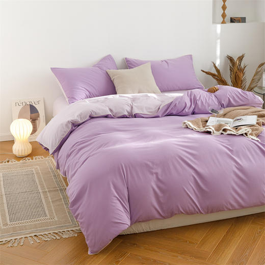 园园亲选南通家纺顶柔双面弹针织透气四件套！双面针织透气吸汗不易褶皱 商品图7