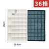 软盖水粉颜料盒24格36格保湿明密封盒便携式水彩丙烯调色盒美术专业绘画塑料颜料盒大容量1个 商品缩略图4