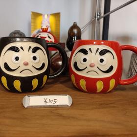 HUJI祤集杯子达摩达摩