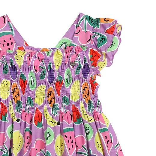 非质量问题不退换哦~Franch cat 紫色水果连衣裙 商品图1