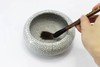 青花瓷笔洗缸砚台墨碟笔搁墨蝶墨盘水盂陶瓷洗笔桶书法国画洗毛笔涮墨池笔舔容器小号1个 商品缩略图5