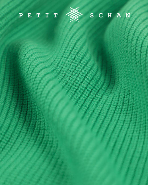 PETIT SCHAN小闪 CLO#126 dawn 曙色 超细美丽诺羊毛立领插肩袖全羊毛针织衫 商品图11