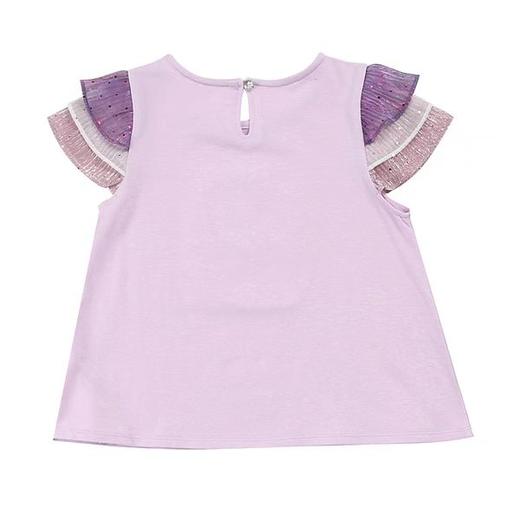 非质量问题不退换哦~Franch cat 紫色小猫T恤 商品图3