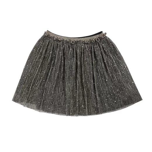 非质量问题不退换哦~Franch cat 黑金百搭小半裙 商品图3