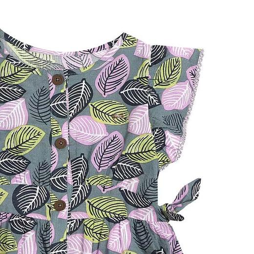 非质量问题不退货哦~Franch cat 紫色树叶连衣裙 商品图1