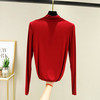 ZYQS-G0037莫代尔半高领长袖打底衫 商品缩略图7
