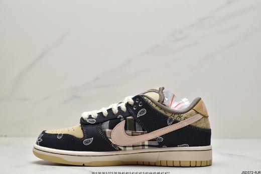 耐克Travis Scott x Nike SB Dunk Low Jackboys斯科特联名扣篮系列经典休闲运动板鞋腰果花CT5053-001男女鞋 商品图1