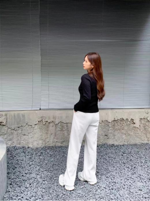 JAMOR加末商场同款时尚假两件针织衫 商品图2