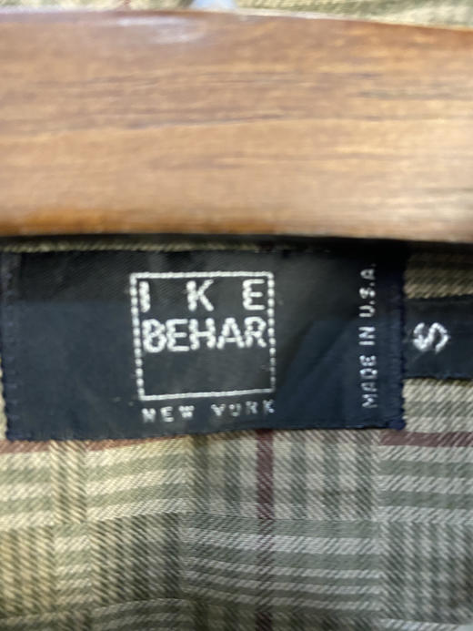 80年代 Vintage 美国制 
IKE BEHAR 长袖衬衫 _VLS(S) 商品图2