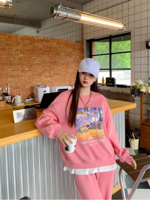 JAMOR加末商场同款时尚假两件针织棉卫衣 商品图1