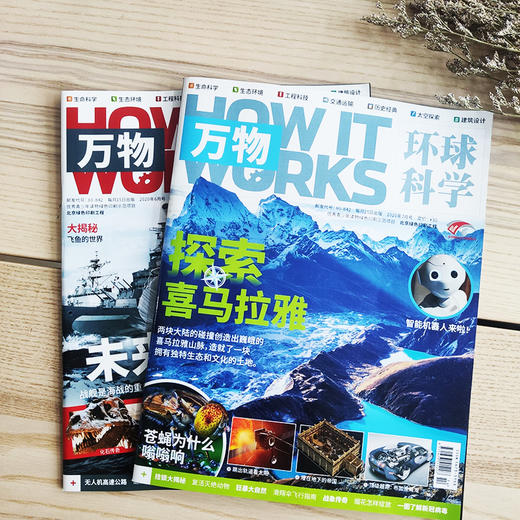 【胖爸专享】万物杂志订阅  1年共12期 科普百科书籍 生物医学 商品图2