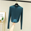 ZYQS-G0037莫代尔半高领长袖打底衫 商品缩略图3