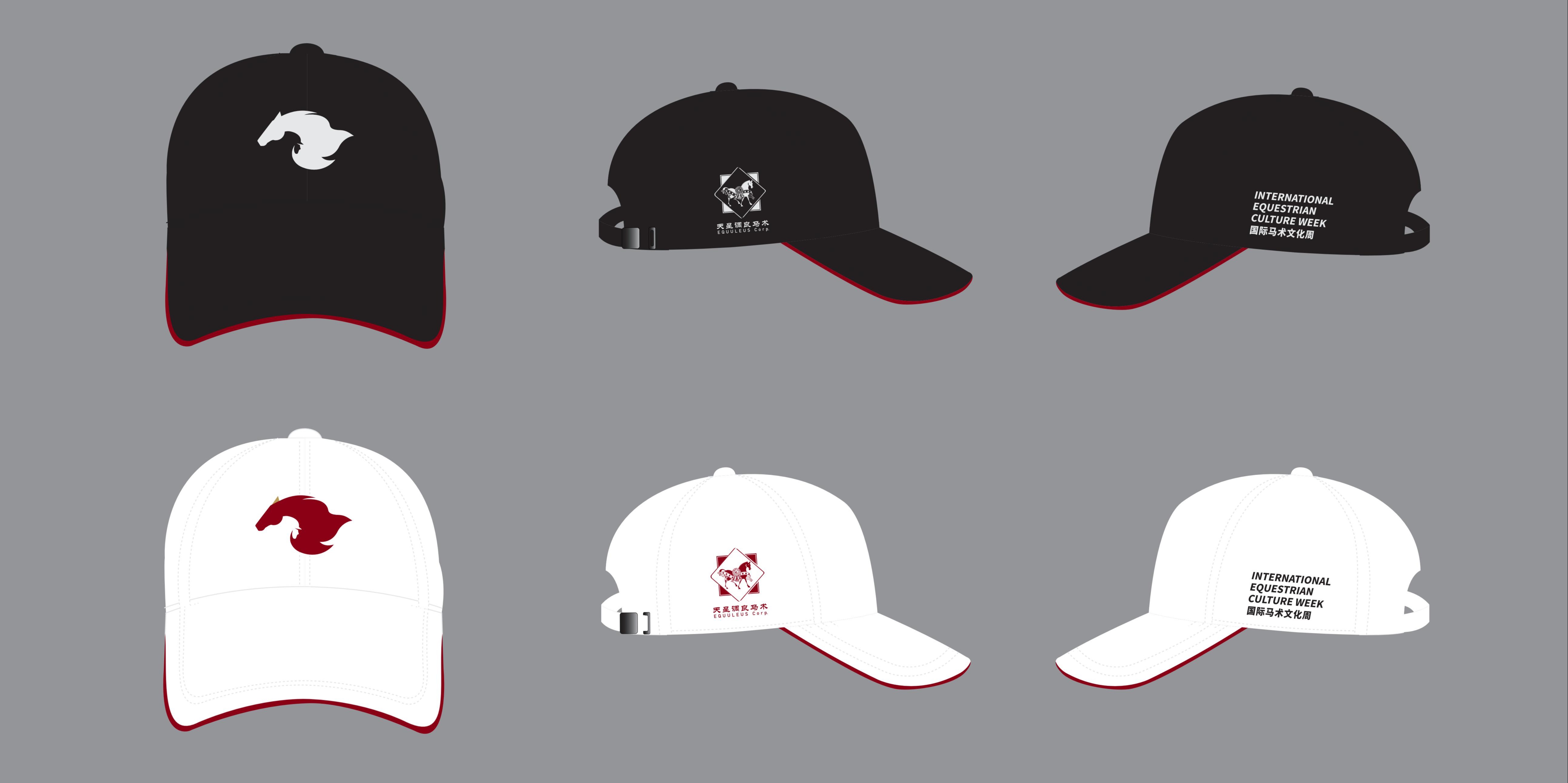 天星调良马术公开赛纪念棒球帽