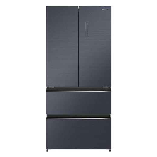 美菱（MeiLing）546升法式多门净味养鲜冰箱BCD-546WP9B星云墨 商品图1