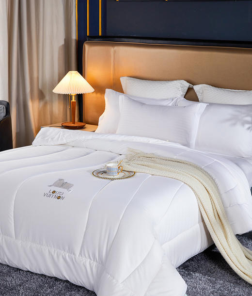 2022新款 钻石级细羊毛加厚冬被 细如羊绒 手感如羊奶蛋糕 商品图2