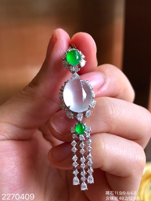 2270409，玻璃蛋面吊坠。具体价格微信咨询 商品图6