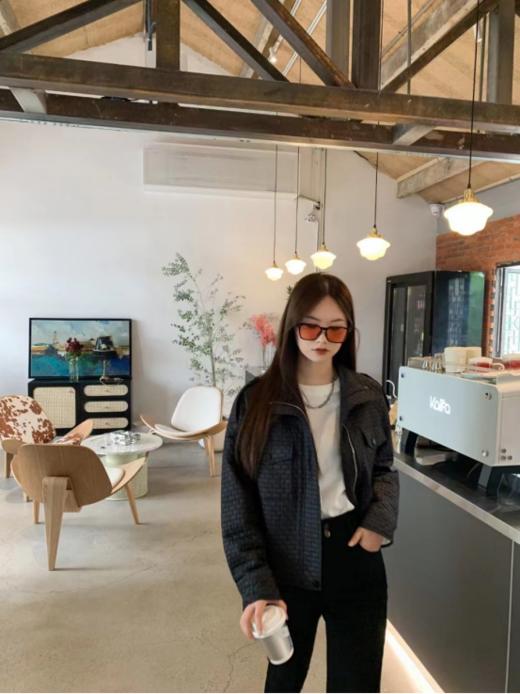 JAMOR新品商场同款绗棉格纹外套 商品图2