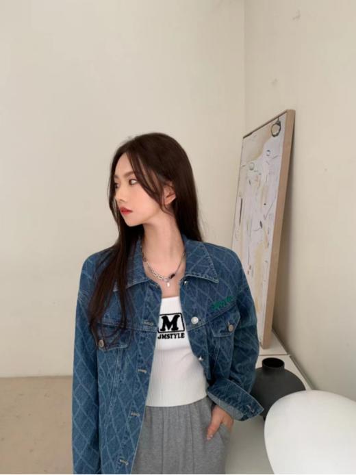 JAMOR加末商场同款时尚牛仔外套 商品图2