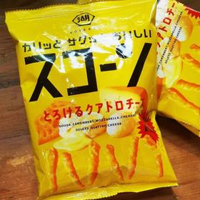 日本湖池屋香浓芝士味栗米条78g