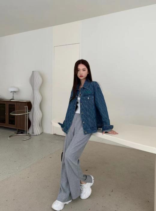 JAMOR加末商场同款时尚牛仔外套 商品图0