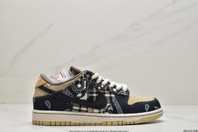 耐克Travis Scott x Nike SB Dunk Low Jackboys斯科特联名扣篮系列经典休闲运动板鞋腰果花CT5053-001男女鞋