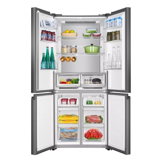 海尔(haier)501升一级能效十字对开门冰箱 智能变频风冷无霜干湿分储晶釉蓝外观BCD-501WLHTD58B1U1 商品图5