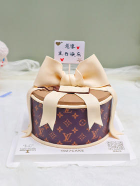 1027CAKE | 奢侈品LV   蝴蝶结 LV礼物盒