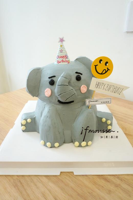 「男孩」立体可爱小象 商品图0