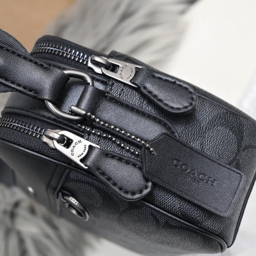 秋季特惠💰430 蔻驰COACH新款男士GRAHAM单肩斜跨相机包c4149新升级的相机包 商品图4