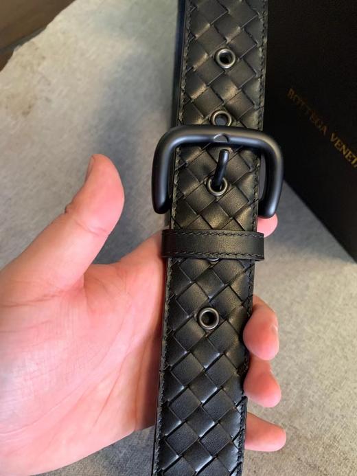 BOTTEGAVENETA葆蝶家男士牛皮编织针扣腰带，货号173784. 商品图0