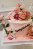 「卡布奇诺折射」鲜花蛋糕，奶油霜抹面（抹面是淡奶油+黄油）（表面鲜花不可食用） 商品缩略图2