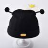 【可爱触角胎帽】新生儿帽子婴儿胎帽春秋双层可爱触角护囟门纯棉套头帽0—3个月 商品缩略图9