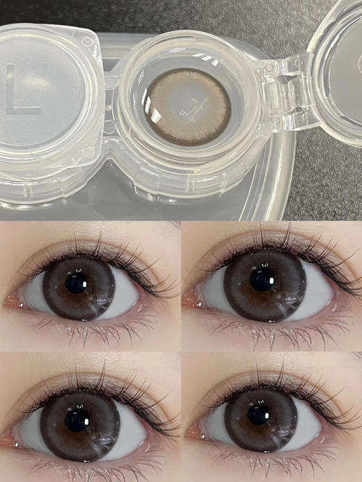 【大直径】EALLAGIRL-栗羊驼-14.5mm【年抛 0-800度 无525-575】 商品图5