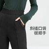 Supield素湃气凝胶防寒裤女秋冬高腰保暖罗马裤开叉喇叭裤拖地裤 商品缩略图2