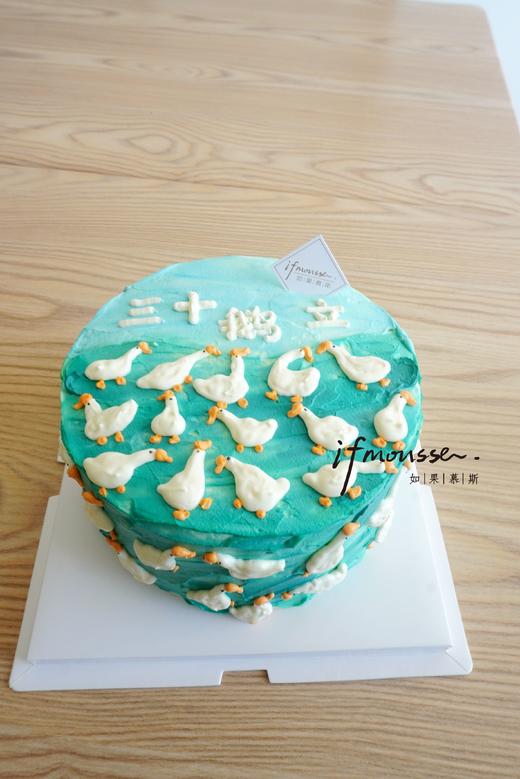 「男士」三十鹅立 手绘大鹅 商品图0